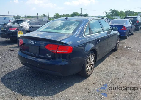 2010 Audi A4 2.0T Premium из США, поврежденный, VIN WAUFFAFL0AN041052